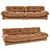 LORUSSO Relax Modular Sofa 3D model small image 1