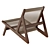 Gubi MR01 Initial Lounge Chair 3D model small image 3