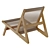 Gubi MR01 Initial Lounge Chair 3D model small image 4