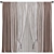 Elegant Curtain #600 3D model small image 1