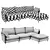 Modular Comfort Sofa "LORUSSO TOM 3D model small image 6