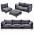 Modular Comfort Sofa "LORUSSO TOM 3D model small image 7