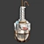 Japanese Portable Hanging Lamp, Vintage 3D model small image 2