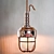 Japanese Portable Hanging Lamp, Vintage 3D model small image 7