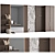 Modern Hallway Composition Set 3D model small image 1