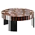 Modern Marquetry Folk Table 3D model small image 5