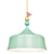 Modern Pendant Lamp Light Green 3D model small image 3