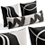 Fabric Decorative Cushion 16 3D model small image 2