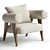 Luxury Ghibli Armchair Model 3D model small image 2