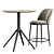 OTX Bar Stool Set Pair 3D model small image 1
