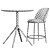 OTX Bar Stool Set Pair 3D model small image 2