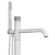 Cisal X32 Floor-Standing Bath Mixers 3D model small image 3