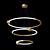 Ecliptica Brass Pendant Light 3D model small image 3