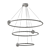 Ecliptica Brass Pendant Light 3D model small image 5