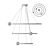 Ecliptica Brass Pendant Light 3D model small image 6