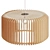 Nordlux Asti Wood Pendant Light 3D model small image 2