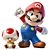 Plastic Mario Figure, Corona Render 3D model small image 1