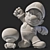 Plastic Mario Figure, Corona Render 3D model small image 2