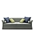 Versatile Jack Classic Sofa Bed 3D model small image 1