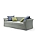 Versatile Jack Classic Sofa Bed 3D model small image 2