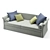 Versatile Jack Classic Sofa Bed 3D model small image 4