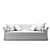 Versatile Jack Classic Sofa Bed 3D model small image 6