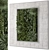 Concrete Base Vertical Garden Set 3D model small image 1