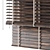 Wooden Blinds Set 21: 150cm & 100cm 3D model small image 6