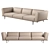 Let It Be Modern Italian Sofa 3D model small image 2