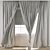 Texture-Enhanced Curtain 3D Model 3D model small image 3