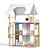 Wooden Dollhouse | Premium Design 3D model small image 2