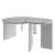 Shona Nesting Coffee Tables Set 3D model small image 4