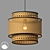 Bamboo Weave Chandelier Collection | Ø 30/40/60cm 3D model small image 1