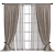 Refined Curtain Design & Crafting 3D model small image 1