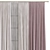 Refined Curtain Design 3D model small image 3