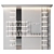 Cosmetics Store Glowing Display Shelves 3D model small image 1