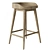 Vintage Danish Bar Stool Set 3D model small image 2