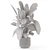 Handmade Stone Pot Indoor Plants 3D model small image 7