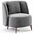 Stylish Modern Armchair 2015 Collection 3D model small image 5