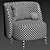 Stylish Modern Armchair 2015 Collection 3D model small image 7