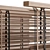 Folding Wooden Blinds 2015, 3D Model 3D model small image 4