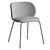 Modern Scandinavian Dining Chair 3D model small image 4