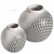 Handmade White Ceramic Vases 3D model small image 4