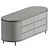 Elegant Venice Chest Drawers Design 3D model small image 3