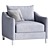 Ethos Collection Convertible Seating 3D model small image 1