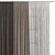 Refined Drapes with Unfolded Design 3D model small image 3