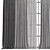 Reticulated Curtain Design M616 3D model small image 3