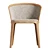 Adria Upholstered Wooden Chair _cm 3D model small image 2