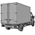 Nissan NV400 BoxTruck Commercial Chassis 3D model small image 1