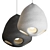 Contemporary Pendant Light Fixture 3D model small image 1